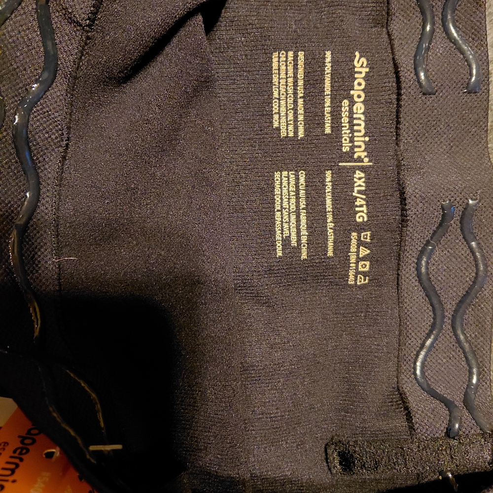 Shapermint Black High-Waisted Plus Size Shaper Panty - Picture 5 of 7